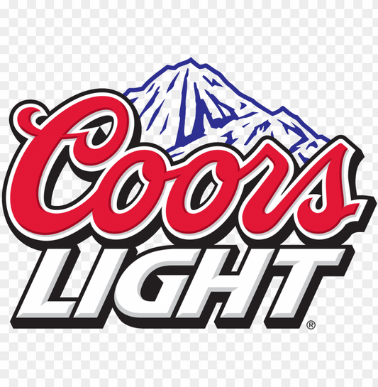 Coors light decal