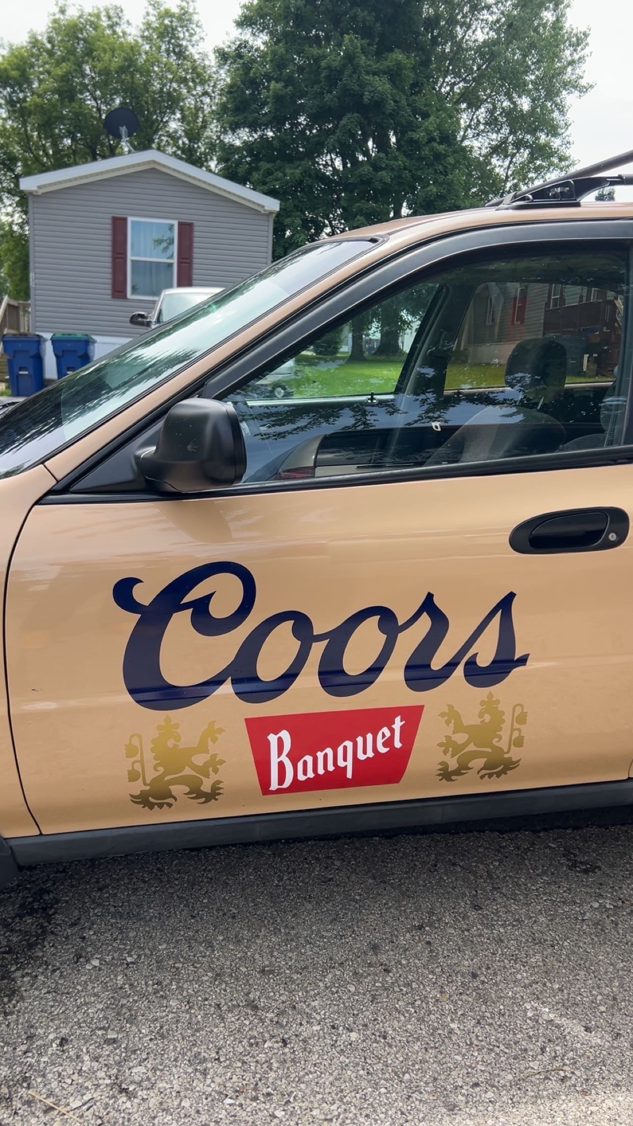 Coors Banquet Decal