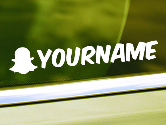Snapchat user decal